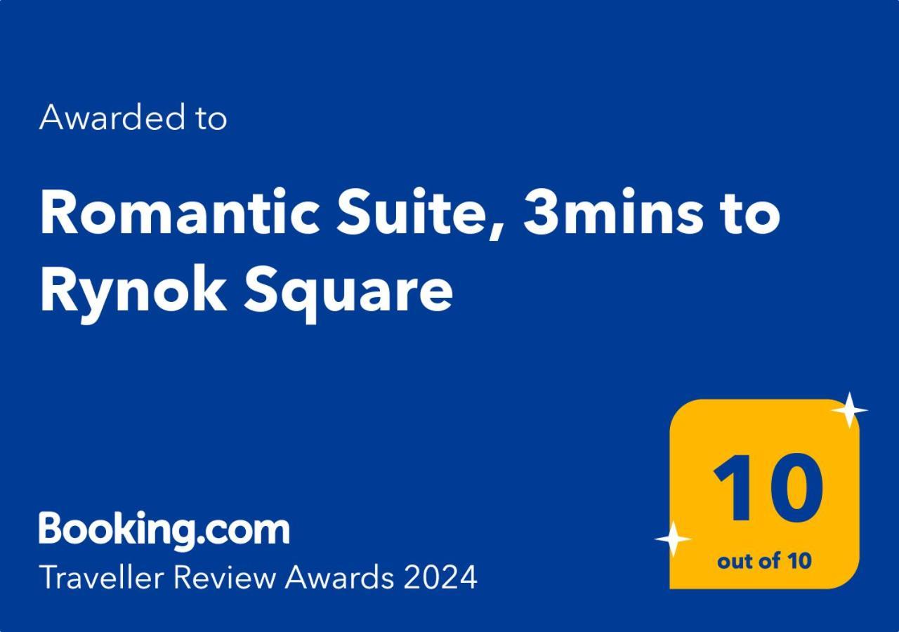 Romantic Suite, 3Mins To Rynok Square 리비프 외부 사진
